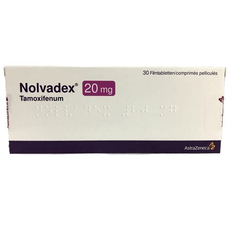NOLVADEX 20 mg, comprimé enrobé .